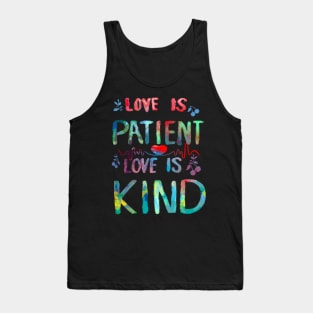 love is patient, love is kind Tank Top